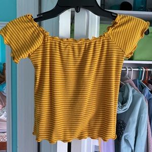 off the shoulder top